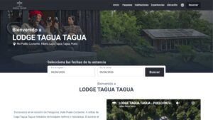 Sitio web hotelero lodge tagua tagua